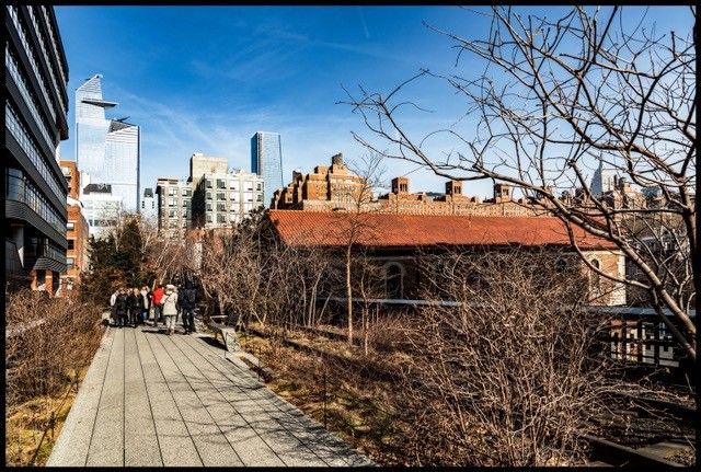 High Line ad inizio Febbraio